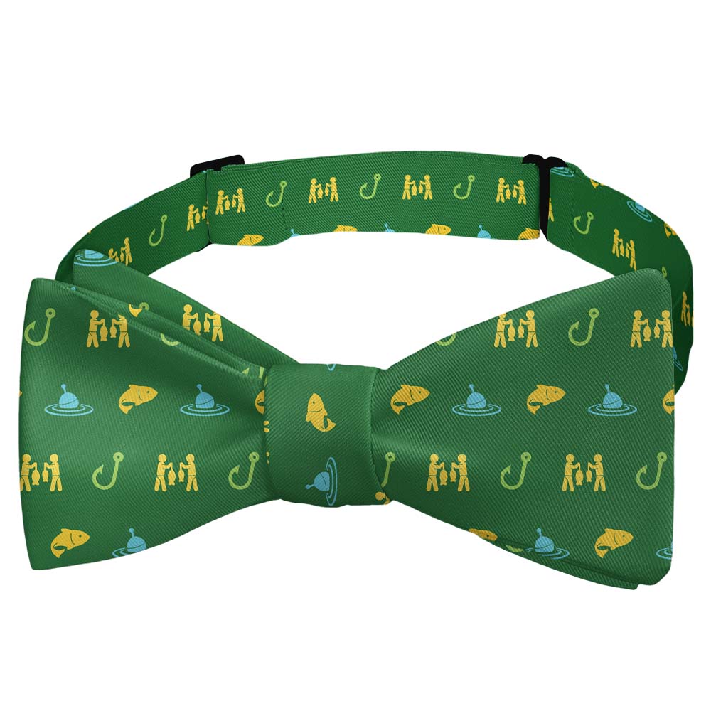 Fishing With Friends Bow Tie - Self Tie Bow Tie - Knotty Tie Co.