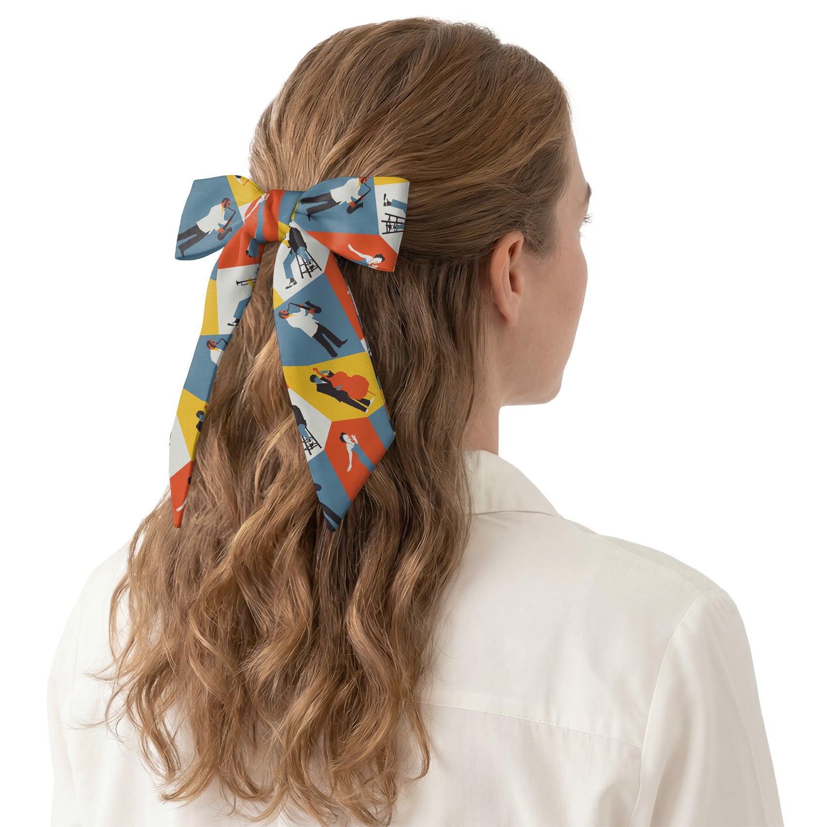 Five Points Jazz Hair Scarf - Hair Scarf - Knotty Tie Co.