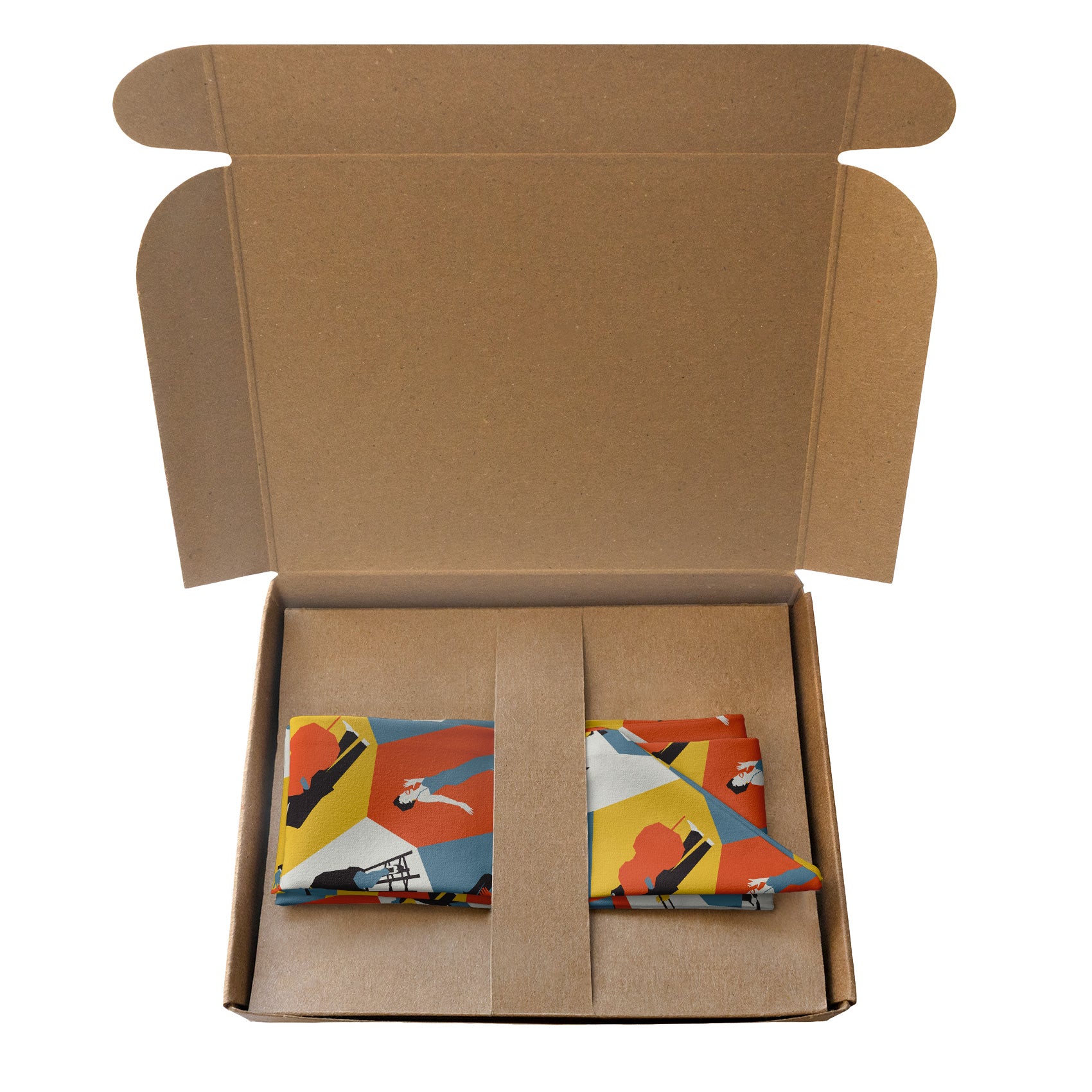 Five Points Jazz Hair Scarf - Packaging - Knotty Tie Co.