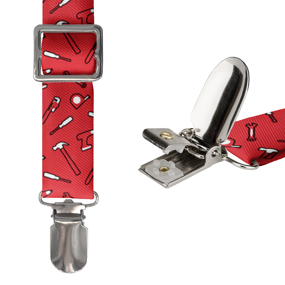 Fix-It Tools Suspenders - Hardware and Strap - Knotty Tie Co.