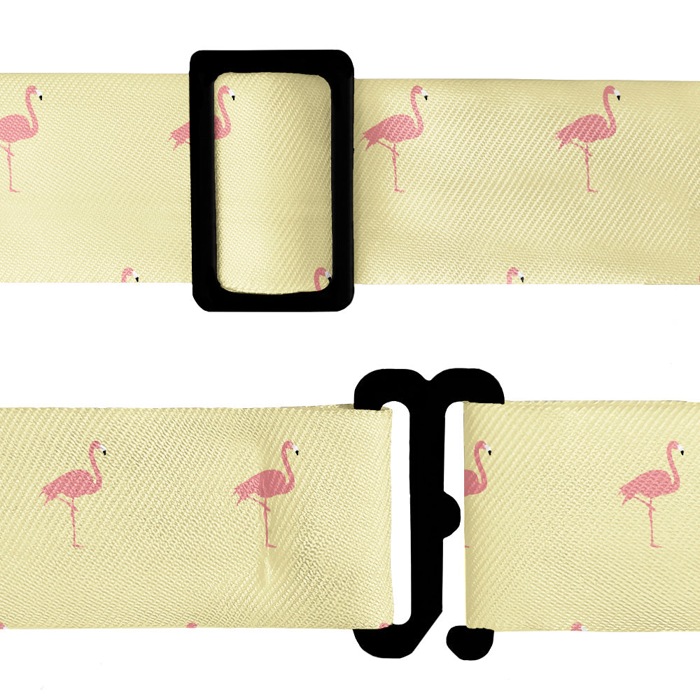 Flamingos Bow Tie - Bow Tie Hardware - Knotty Tie Co.