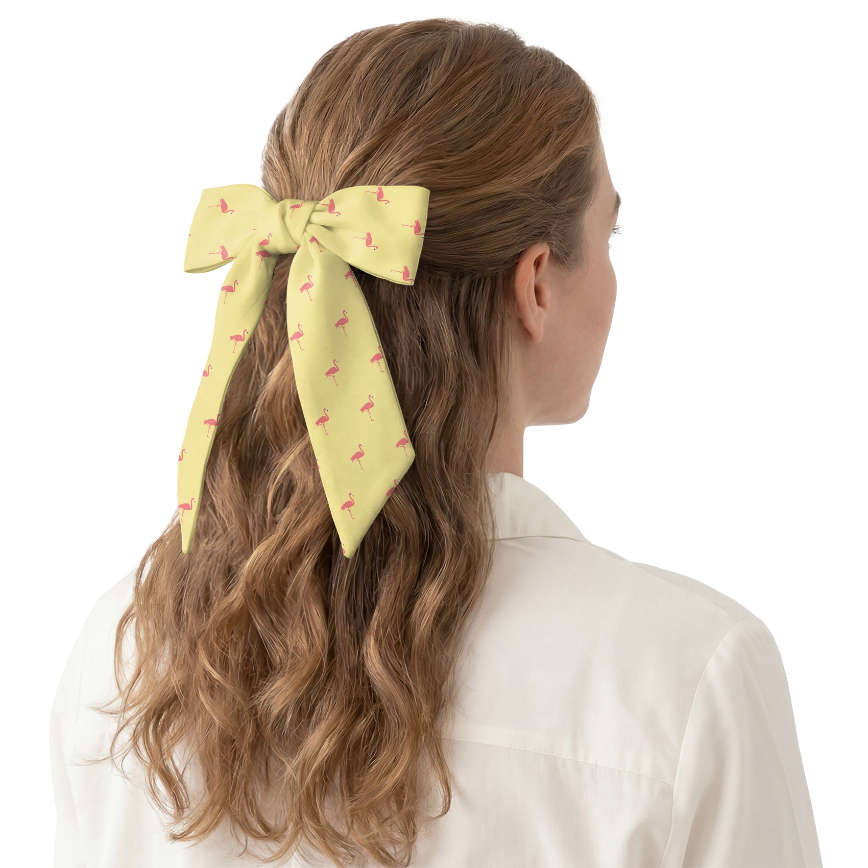 Flamingos Hair Scarf - Hair Scarf - Knotty Tie Co.