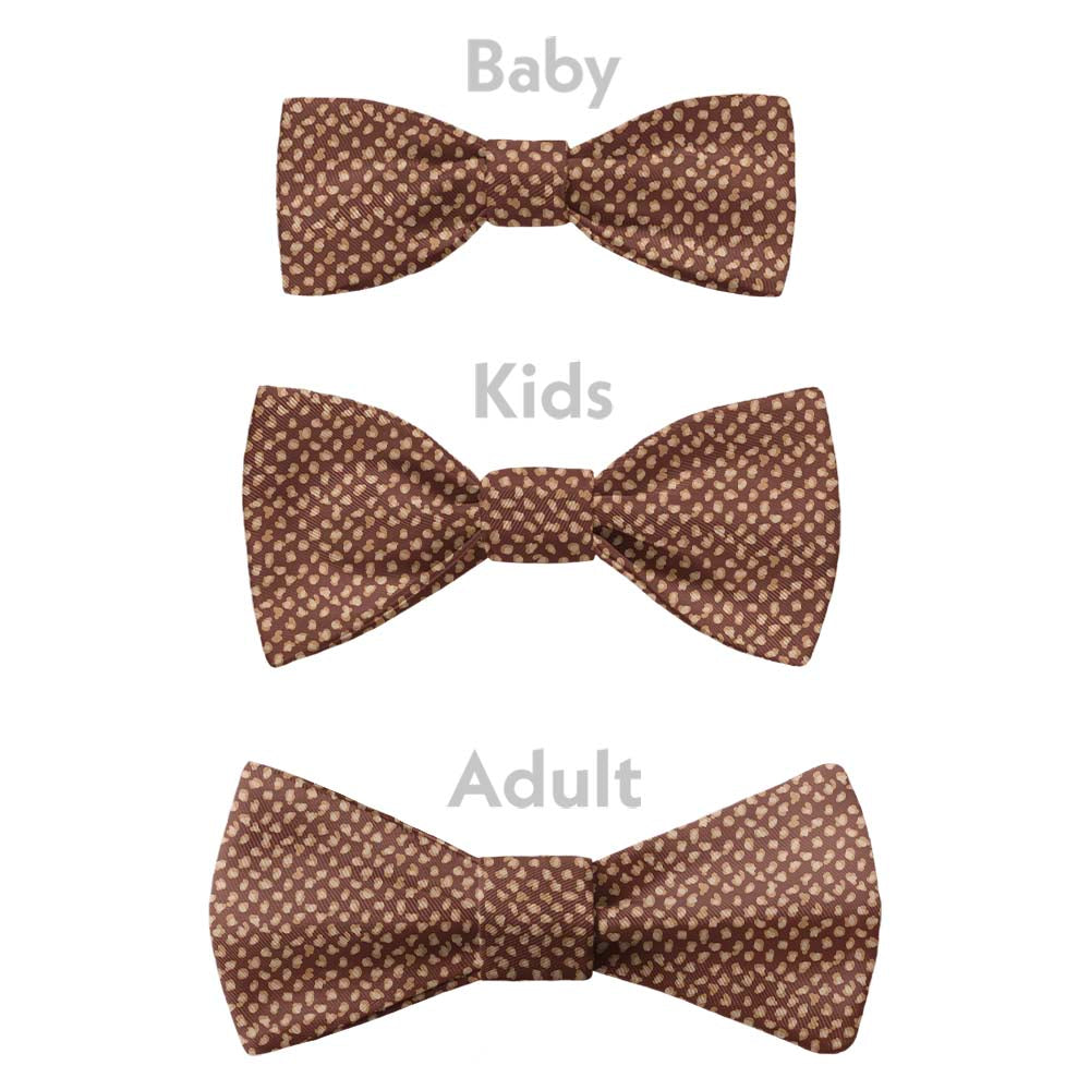 Fleck Bow Tie - Bow Sizes - Knotty Tie Co.