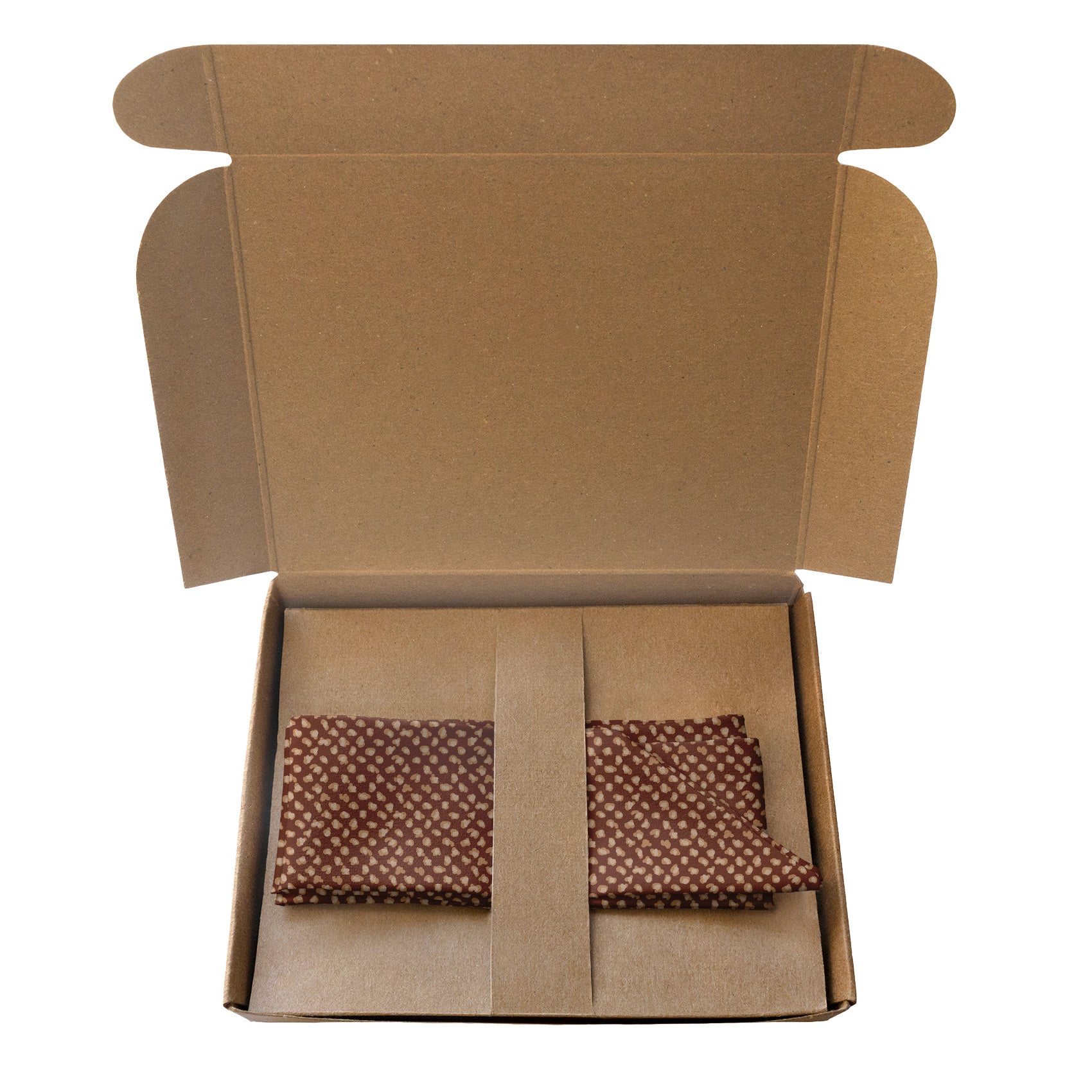 Fleck Hair Scarf - Packaging - Knotty Tie Co.