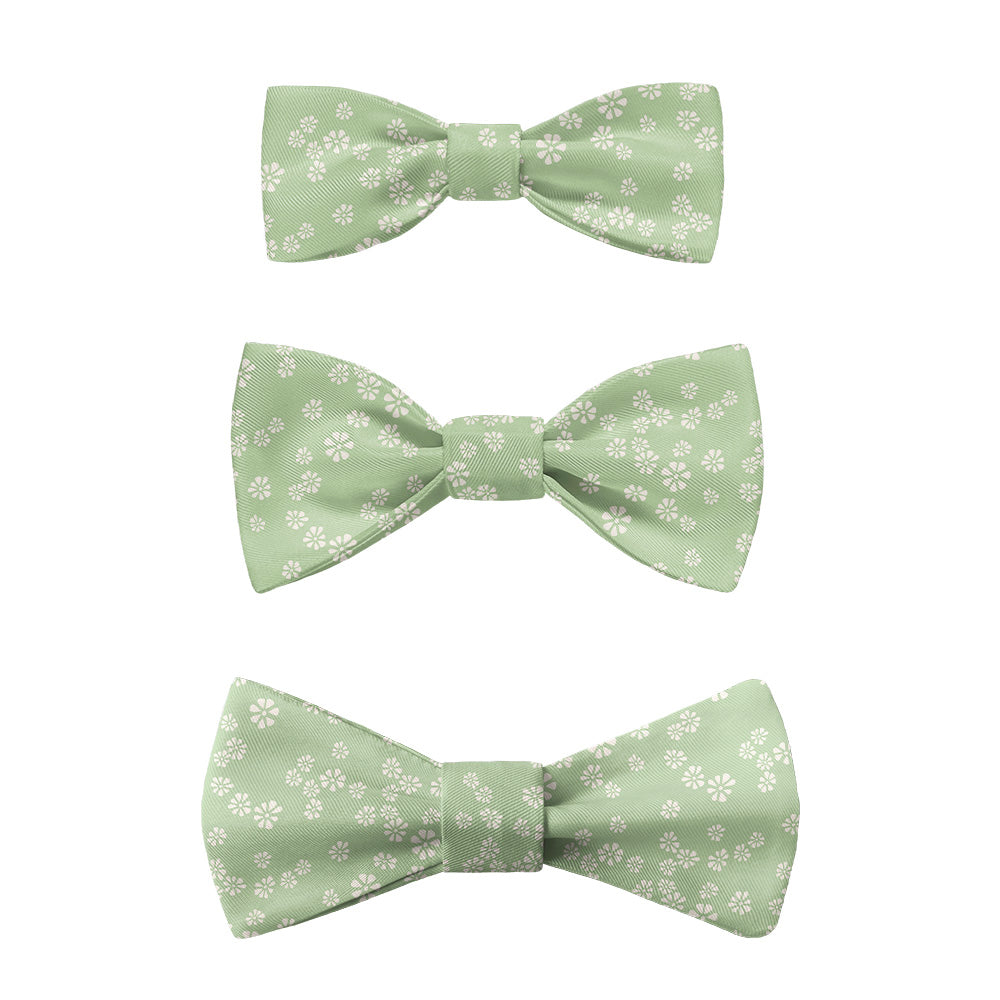 Floating Floral Bow Tie -  -  - Knotty Tie Co.