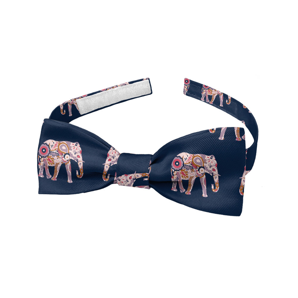 Floral Elephants Bow Tie - Baby Bow Tie - Knotty Tie Co.