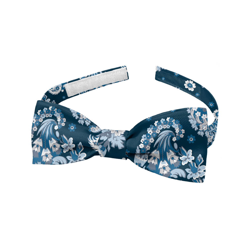 Floral Paisley Bow Tie - Baby Pre-Tied 9.5-12.5" -  - Knotty Tie Co.