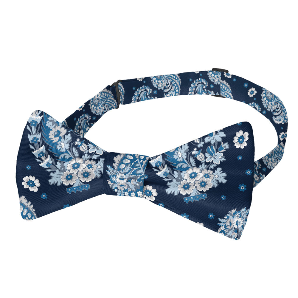 Floral Paisley Bow Tie - Pre-Tied Bow Tie - Knotty Tie Co.