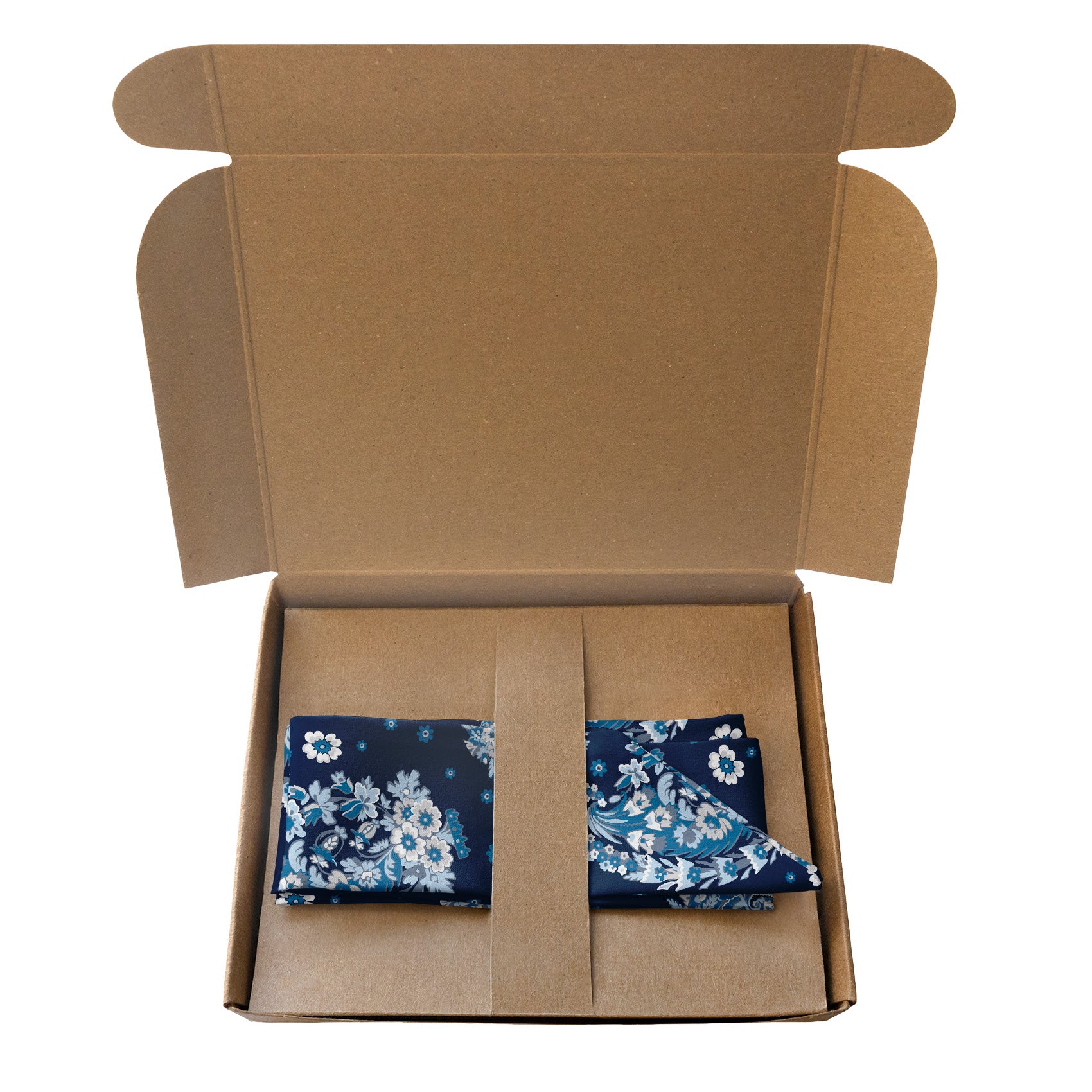 Floral Paisley Hair Scarf - Packaging - Knotty Tie Co.
