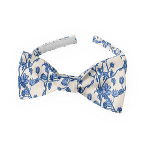 Floral Toile Bow Tie - Kids Pre-Tied 9.5-12.5" -  - Knotty Tie Co.