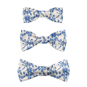 Floral Toile Bow Tie -  -  - Knotty Tie Co.