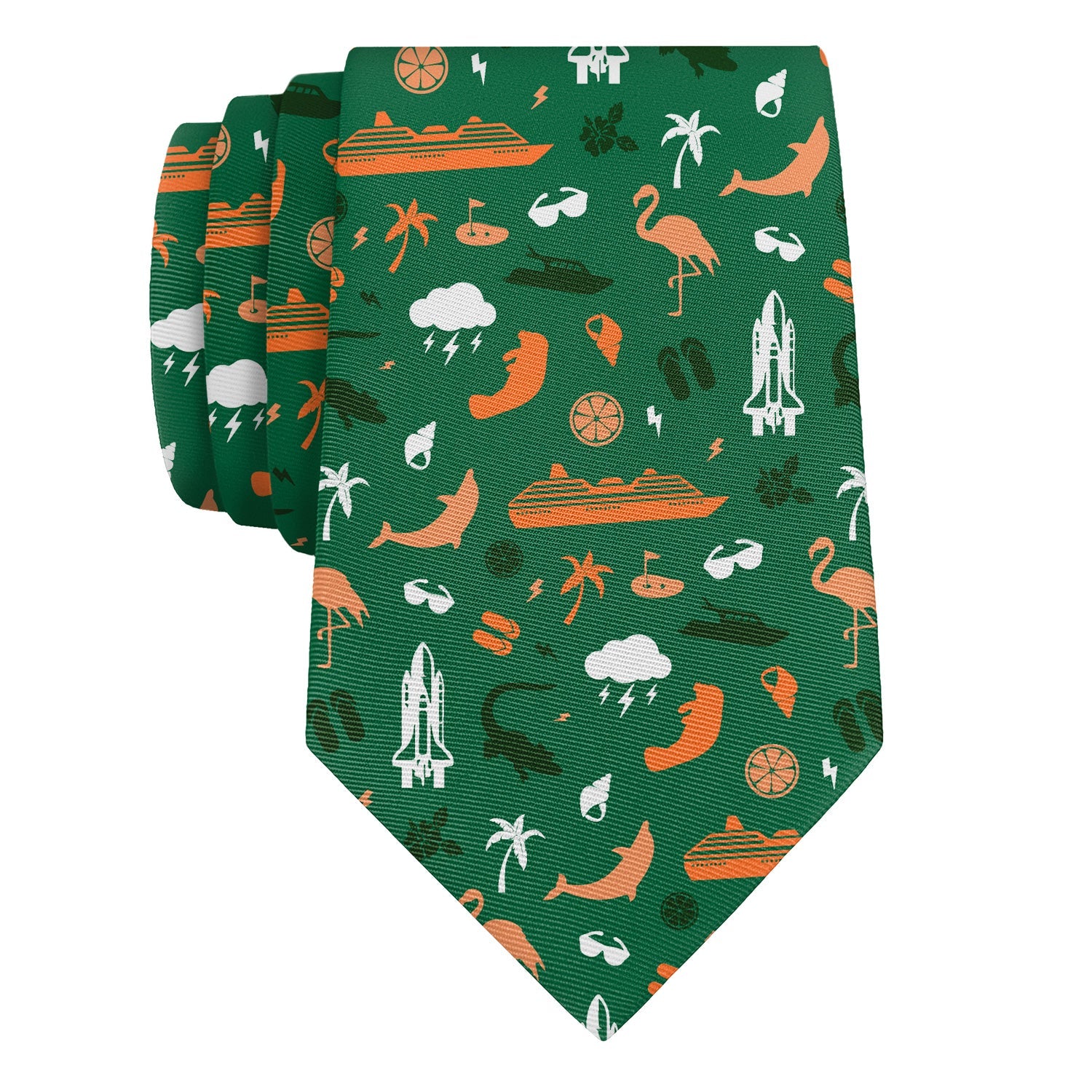 Florida State Heritage Necktie - Rolled - Knotty Tie Co.