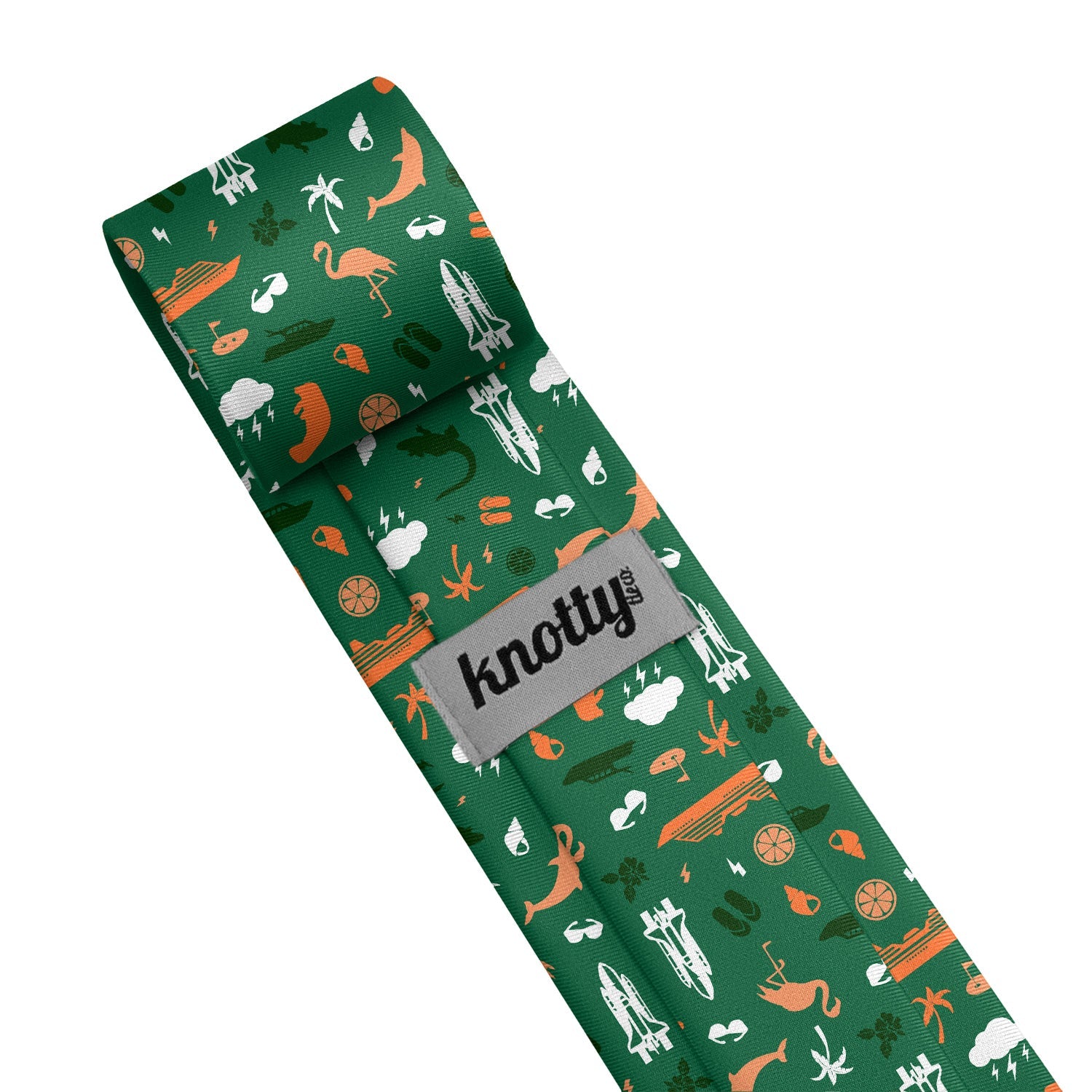 Florida State Heritage Necktie - Tag - Knotty Tie Co.