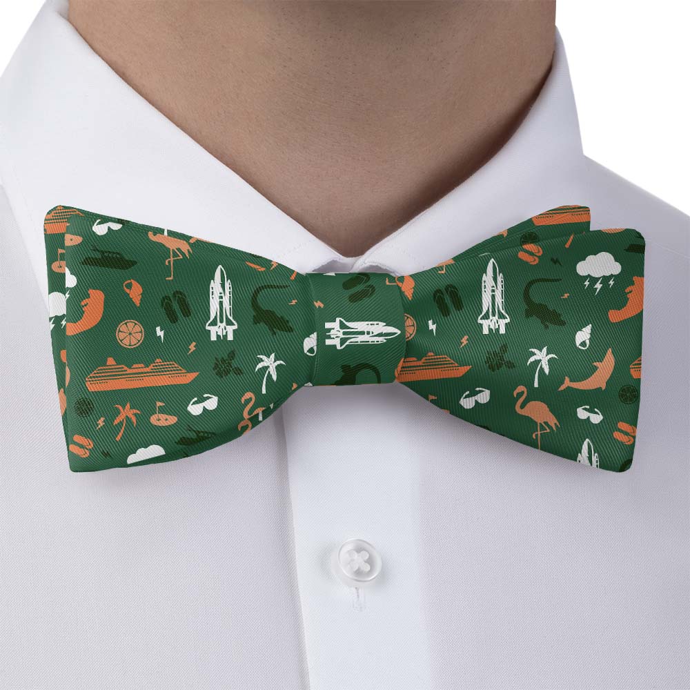 Florida State Heritage Bow Tie - Bow Tie with Dress Shirt - Knotty Tie Co.