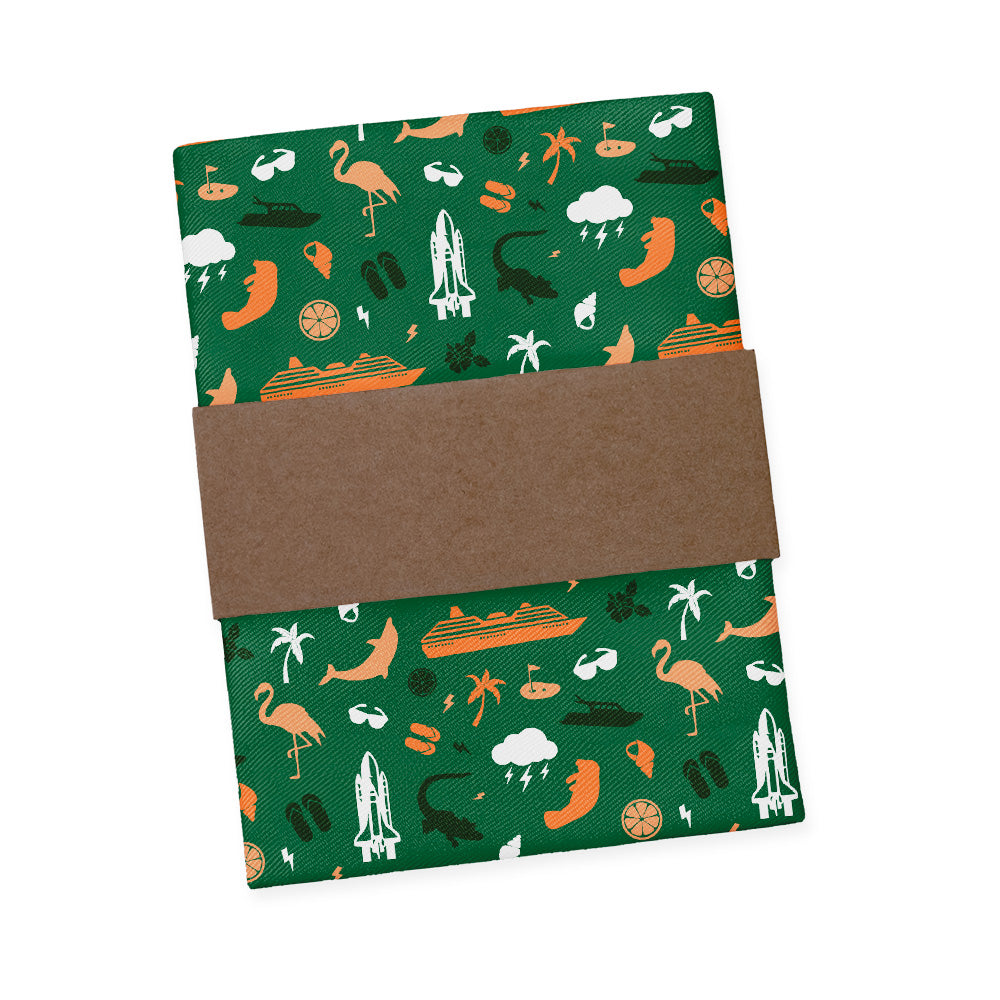 Florida State Heritage Pocket Square - Packaging - Knotty Tie Co.
