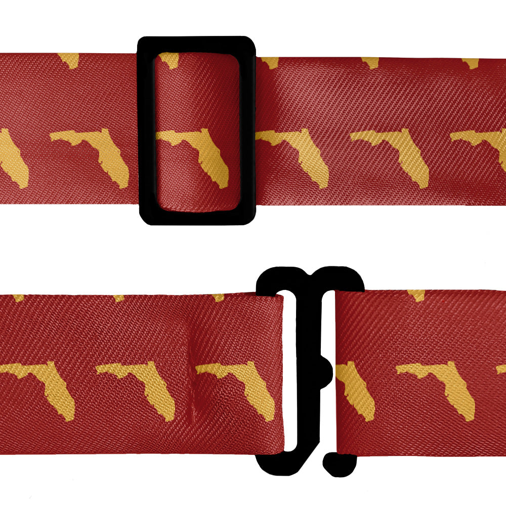 Florida State Outline Bow Tie - Bow Tie Hardware - Knotty Tie Co.