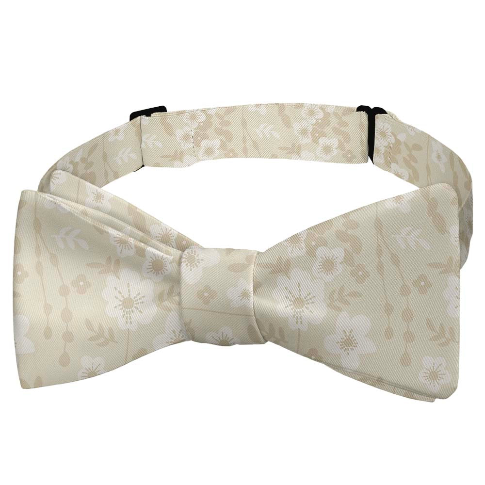 Flowy Floral Bow Tie - Self Tie Bow Tie - Knotty Tie Co.