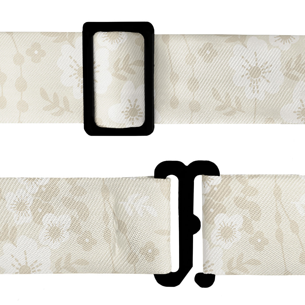 Flowy Floral Bow Tie - Bow Tie Hardware - Knotty Tie Co.