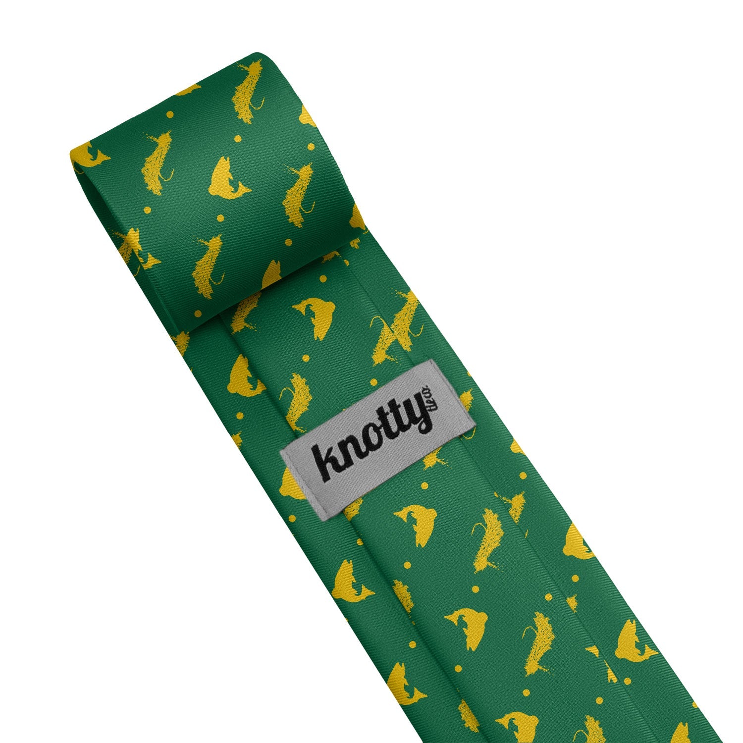 Fly Fishing Necktie - Tag - Knotty Tie Co.