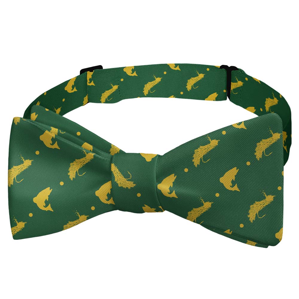 Fly Fishing Bow Tie - Self Tie Bow Tie - Knotty Tie Co.