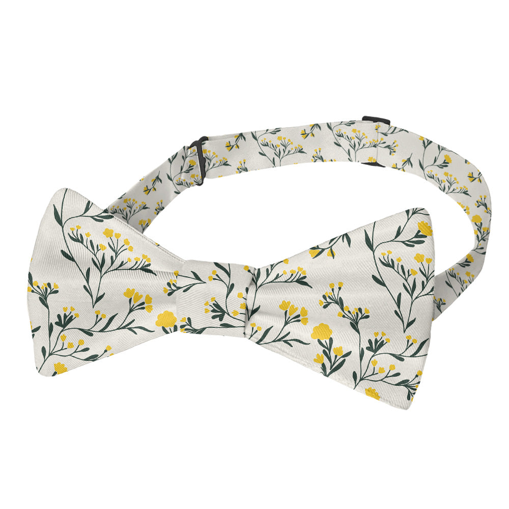 Folksy Floral Bow Tie - Pre-Tied Bow Tie - Knotty Tie Co.