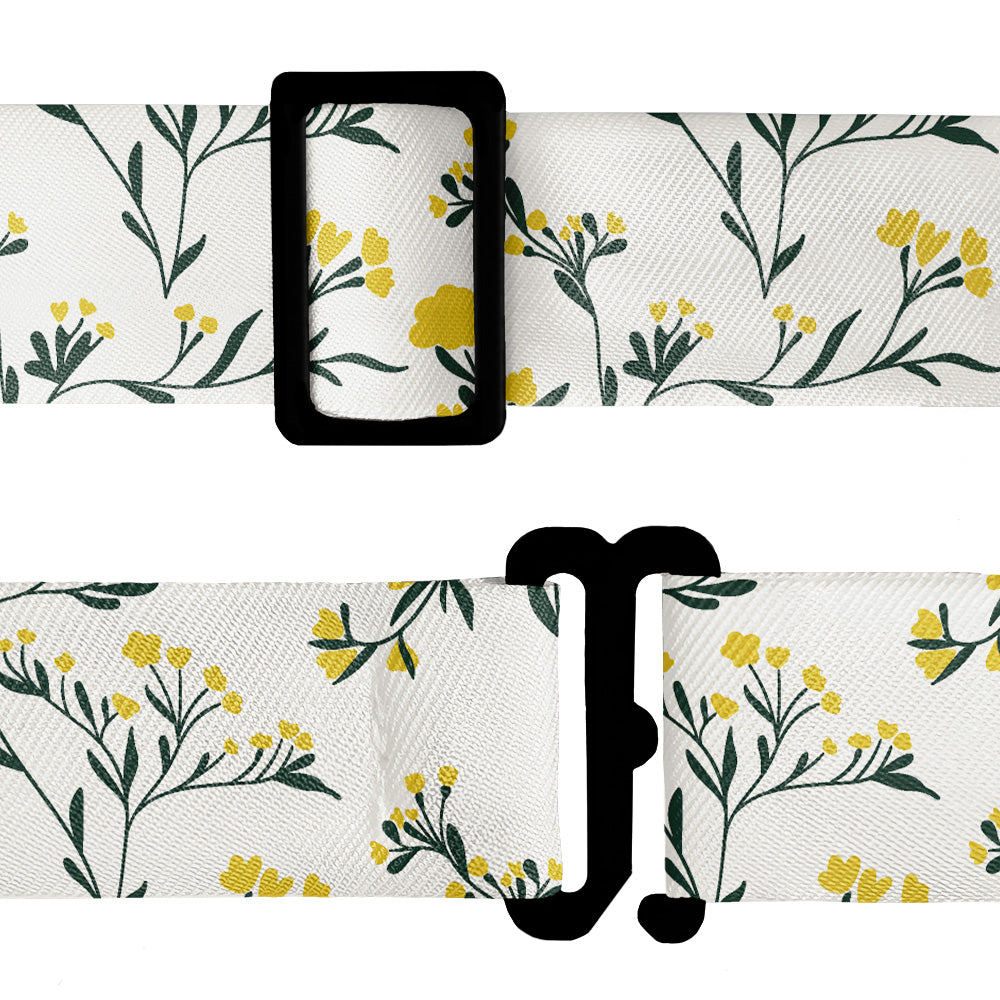 Folksy Floral Bow Tie - Bow Tie Hardware - Knotty Tie Co.