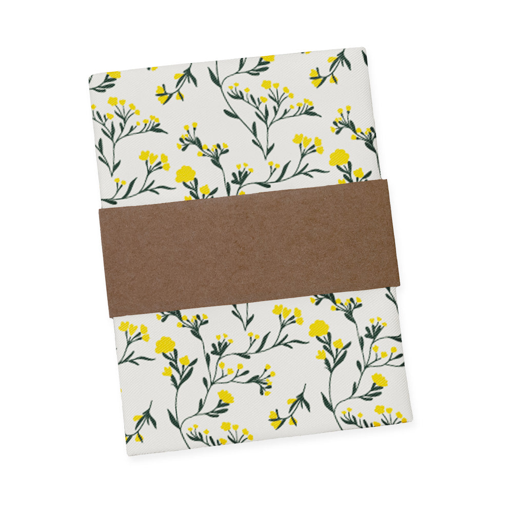 Folksy Floral Pocket Square - Packaging - Knotty Tie Co.
