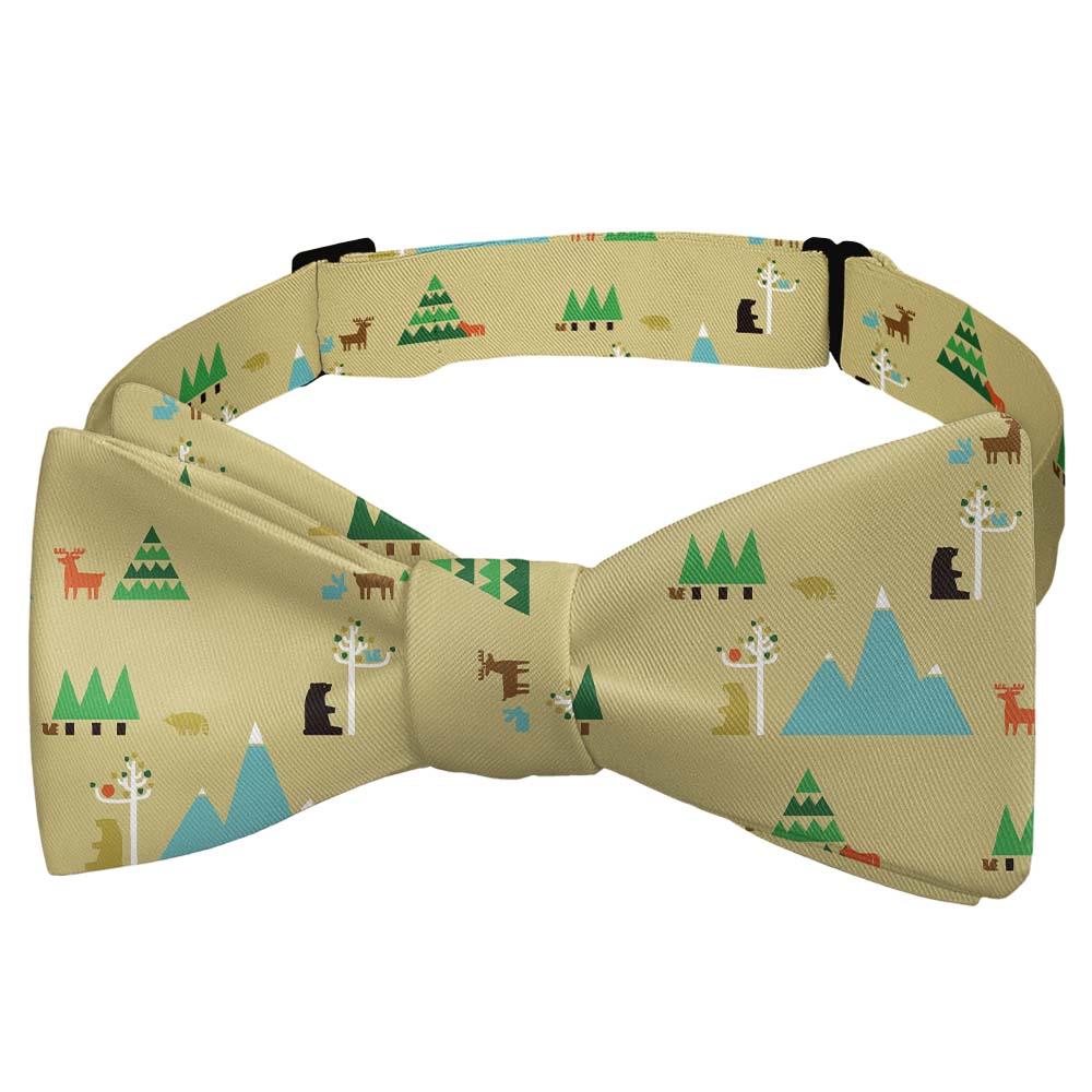 Forest Bow Tie - Self Tie Bow Tie - Knotty Tie Co.