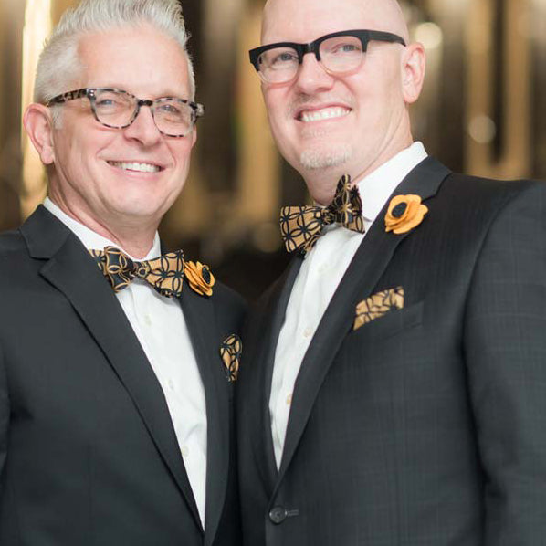 Two men wearing formal attire