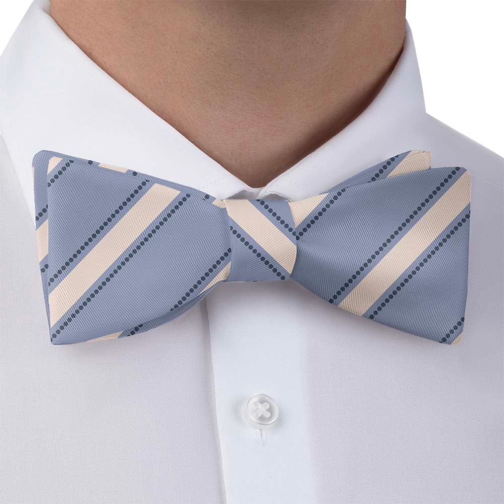 Fox Stripe Bow Tie - Self Tie Bow Tie - Knotty Tie Co.