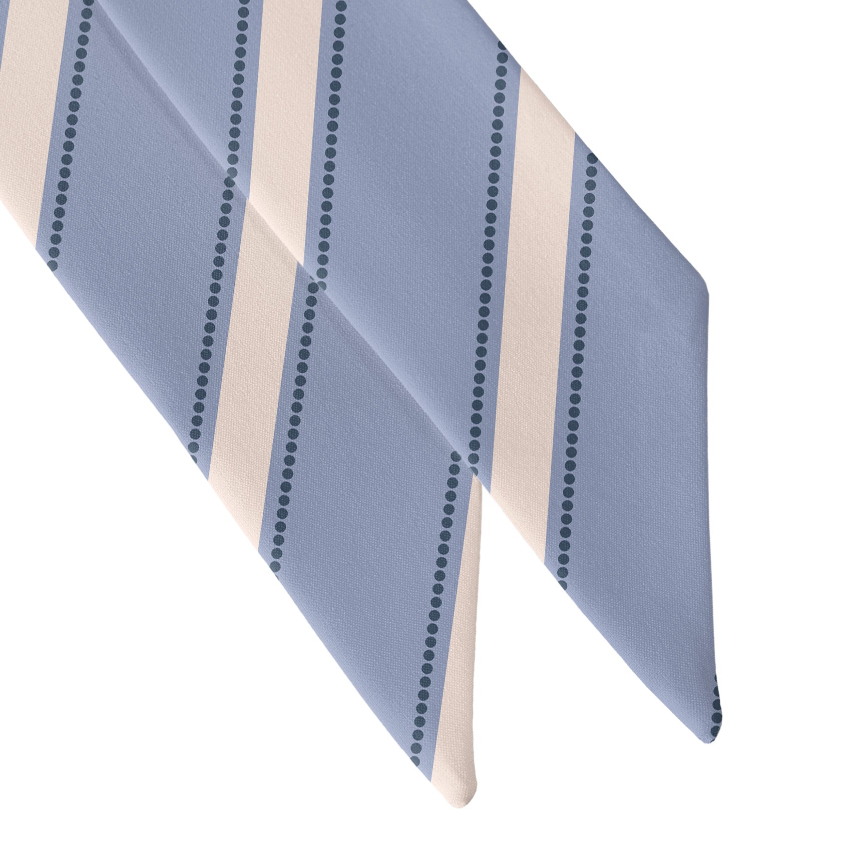Fox Stripe Hair Scarf - Scarf Tapered Ends - Knotty Tie Co.