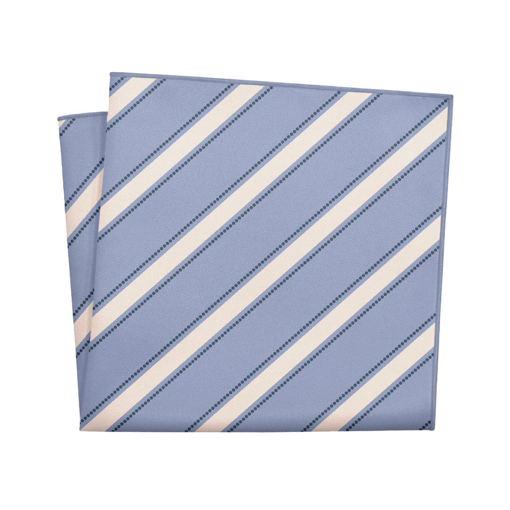 Fox Stripe Pocket Square - 12" Square - Knotty Tie Co.