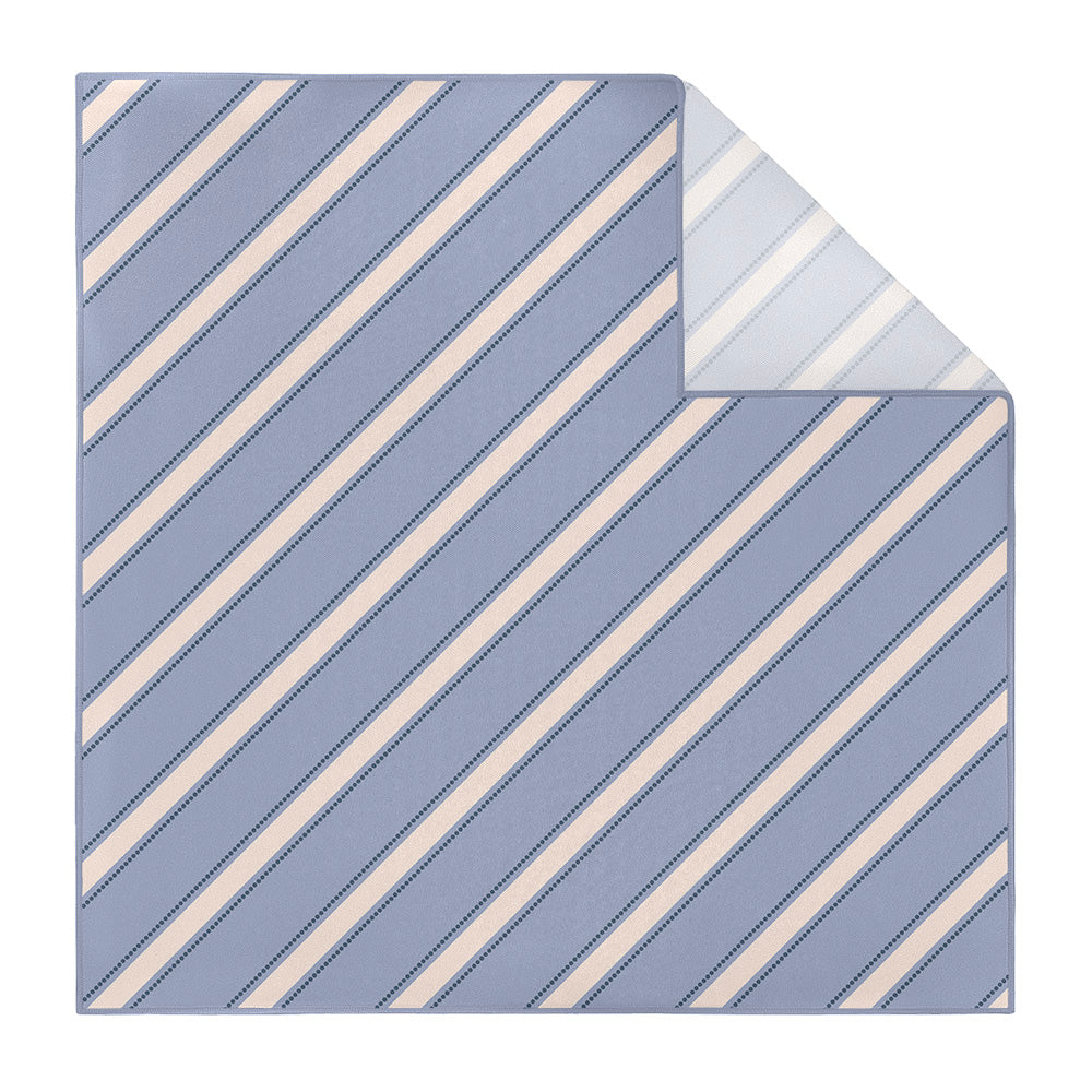 Fox Stripe Pocket Square - Printed - Knotty Tie Co.