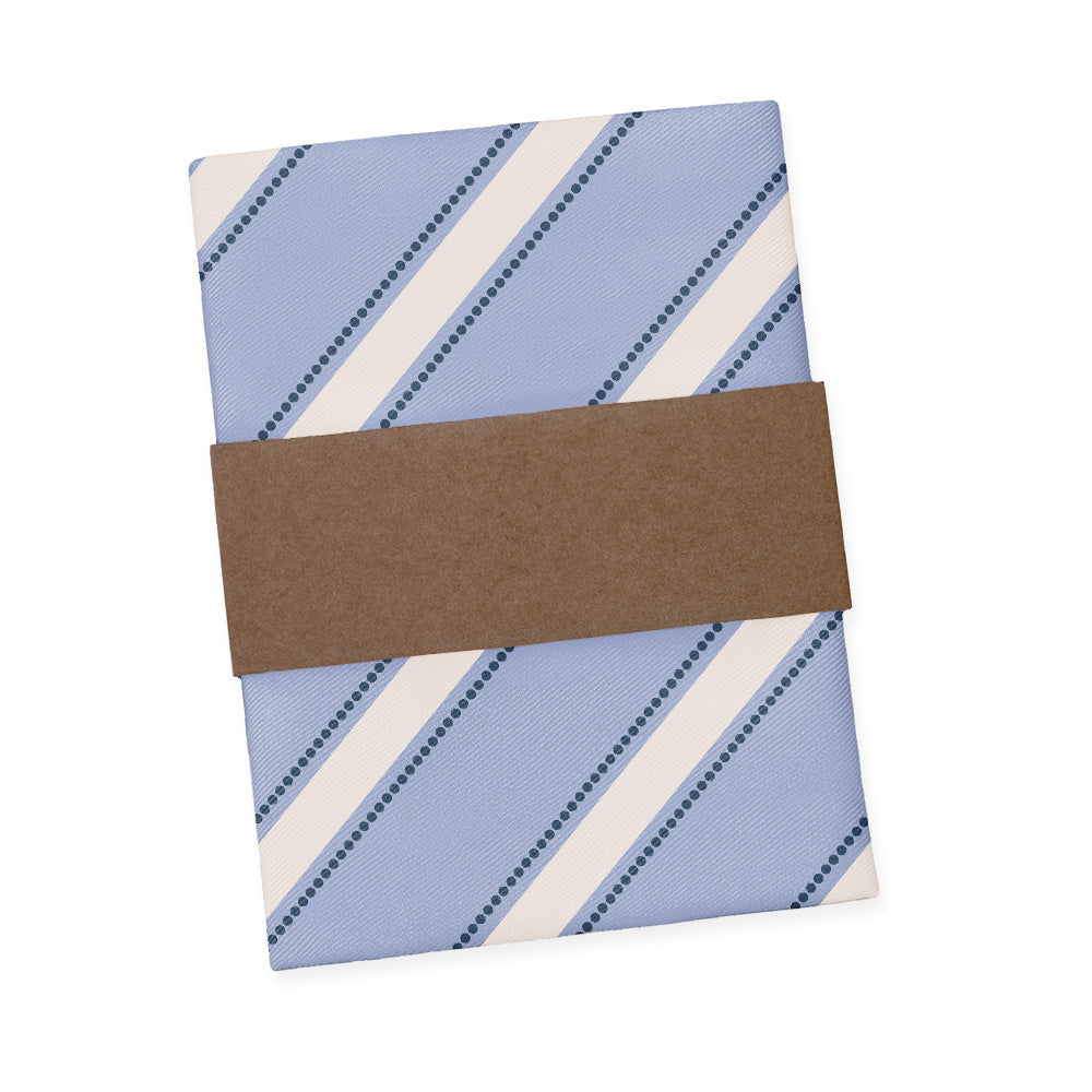 Fox Stripe Pocket Square - Packaging - Knotty Tie Co.