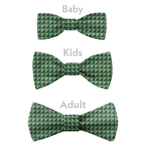 Foxtooth Bow Tie - Bow Sizes - Knotty Tie Co.