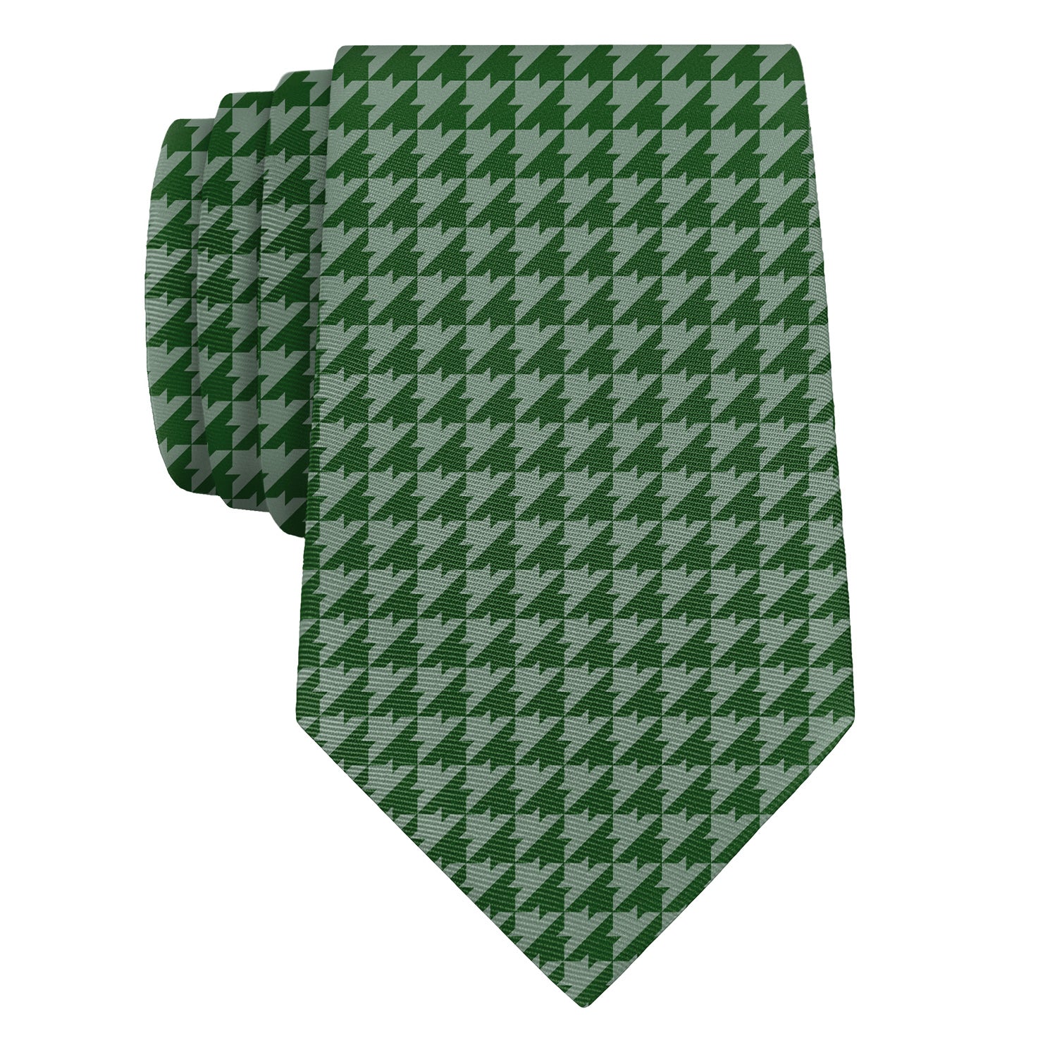 Foxtooth Necktie - Rolled - Knotty Tie Co.