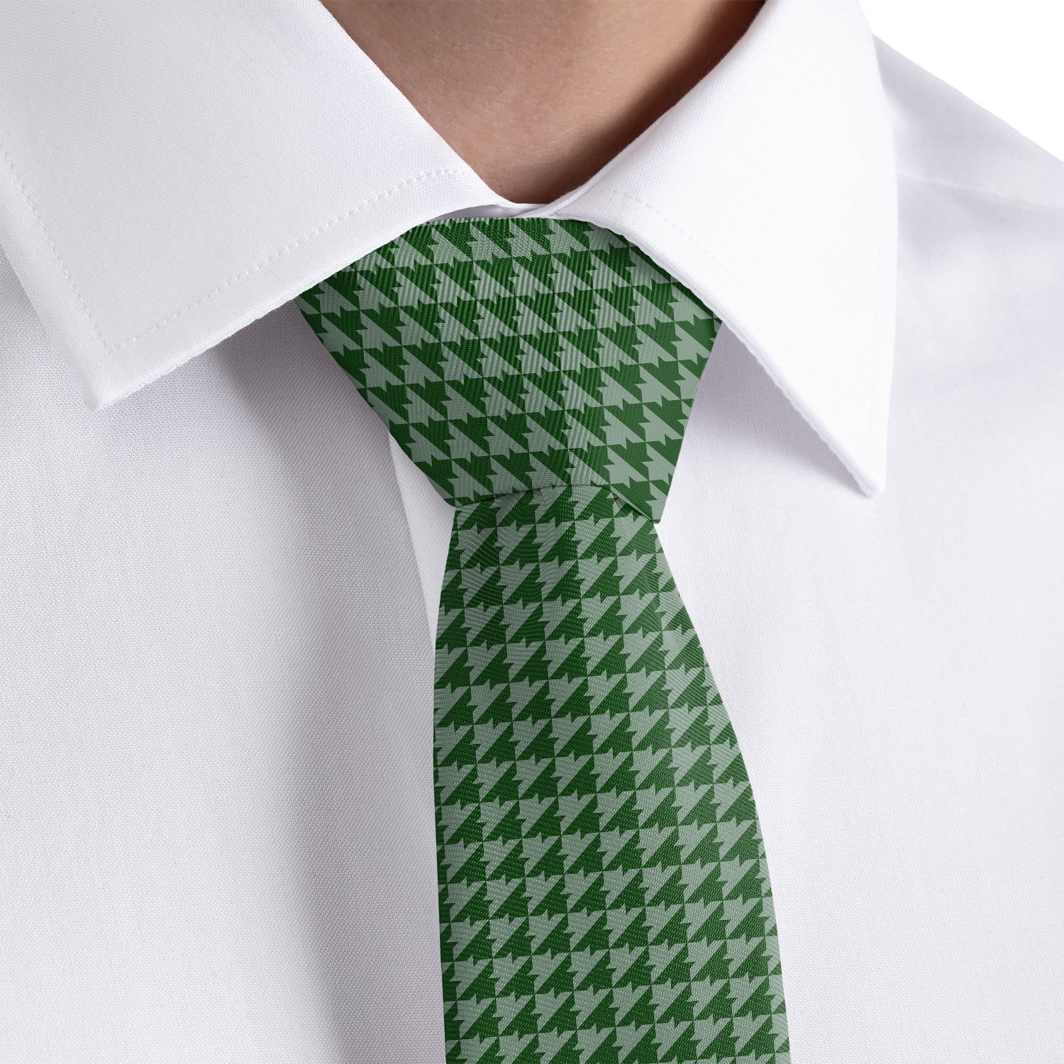 Foxtooth Necktie - Dress Shirt - Knotty Tie Co.