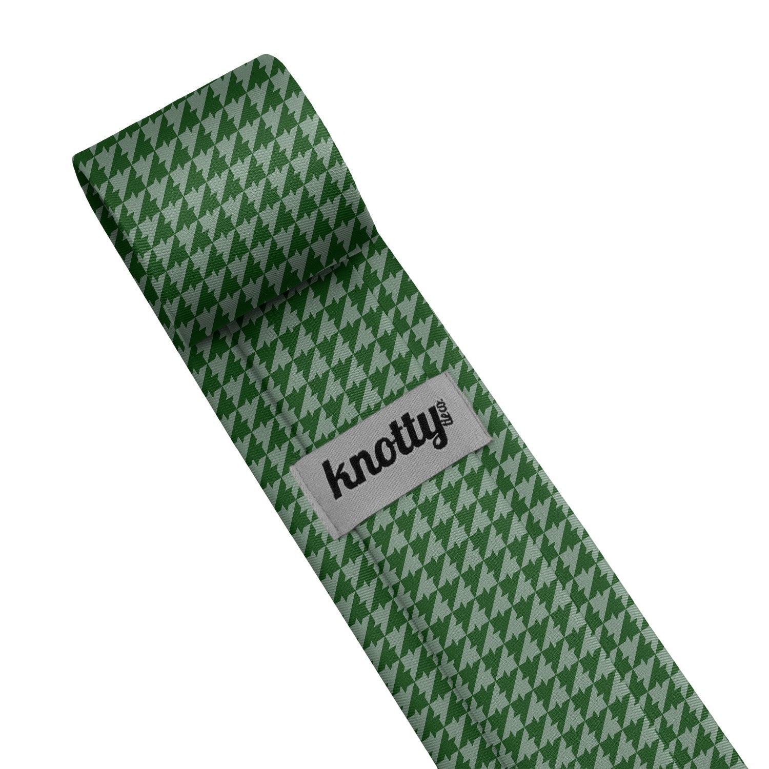 Foxtooth Necktie - Tag - Knotty Tie Co.