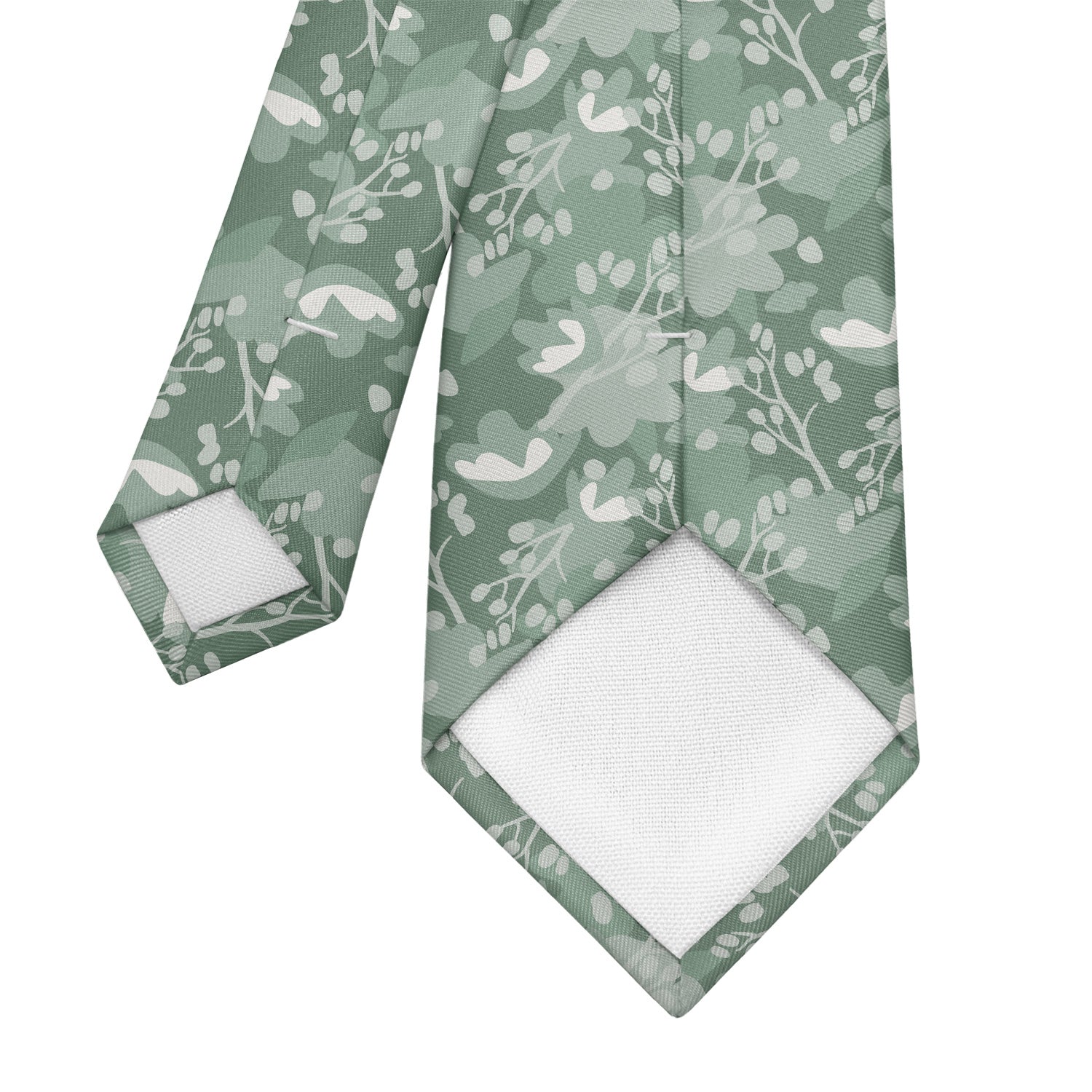 Francis Floral Necktie - Tipping - Knotty Tie Co.
