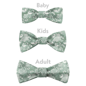 Francis Floral Bow Tie - Bow Sizes - Knotty Tie Co.