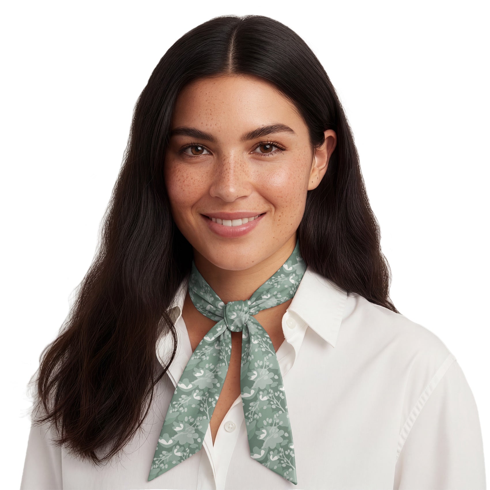 Francis Floral Hair Scarf - Neck Scarves - Knotty Tie Co.