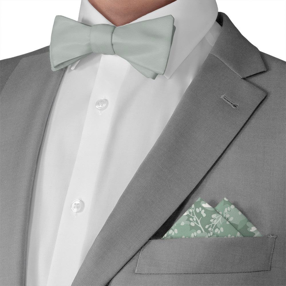 Francis Floral Pocket Square - Matching Bow Tie - Knotty Tie Co.