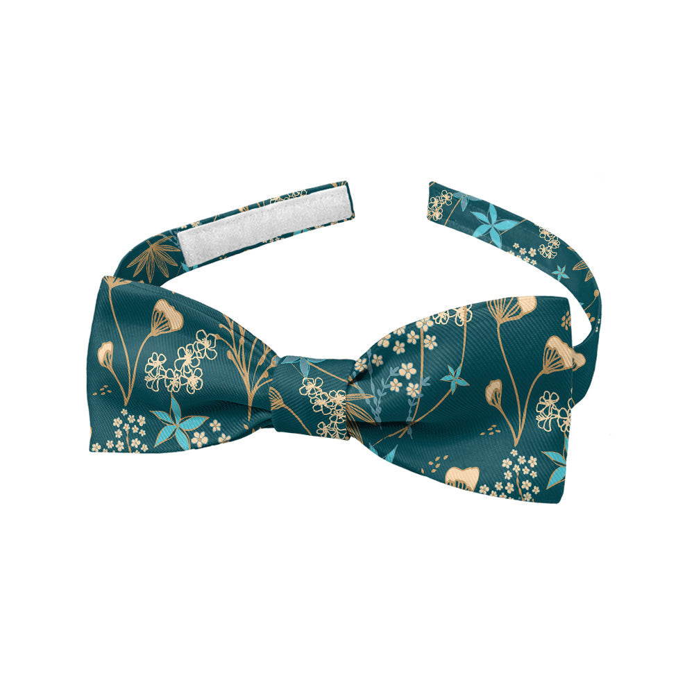 Frankie Floral Bow Tie - Baby Pre-Tied 9.5-12.5" -  - Knotty Tie Co.