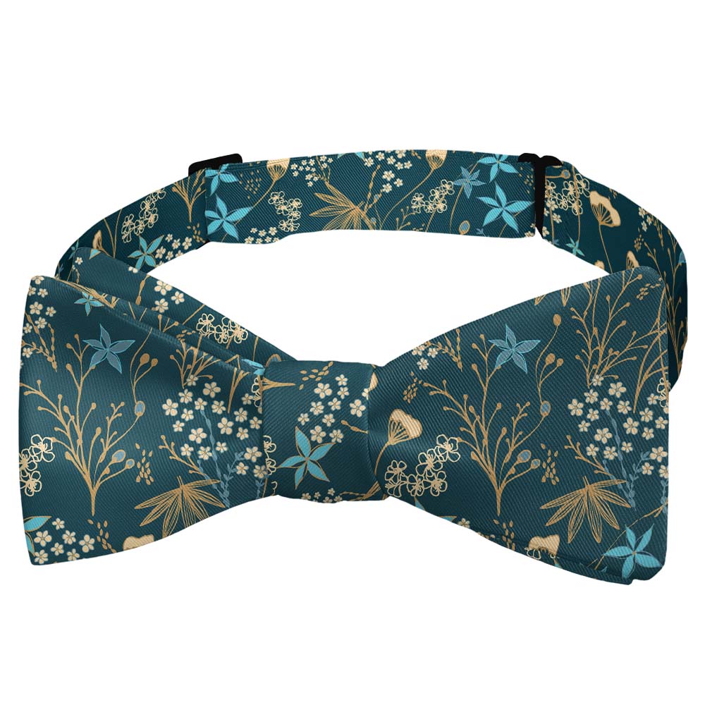 Frankie Floral Bow Tie - Self Tie Bow Tie - Knotty Tie Co.