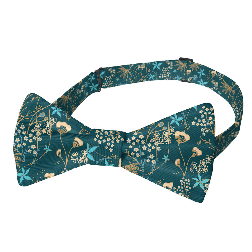 Frankie Floral Bow Tie - Pre-Tied Bow Tie - Knotty Tie Co.
