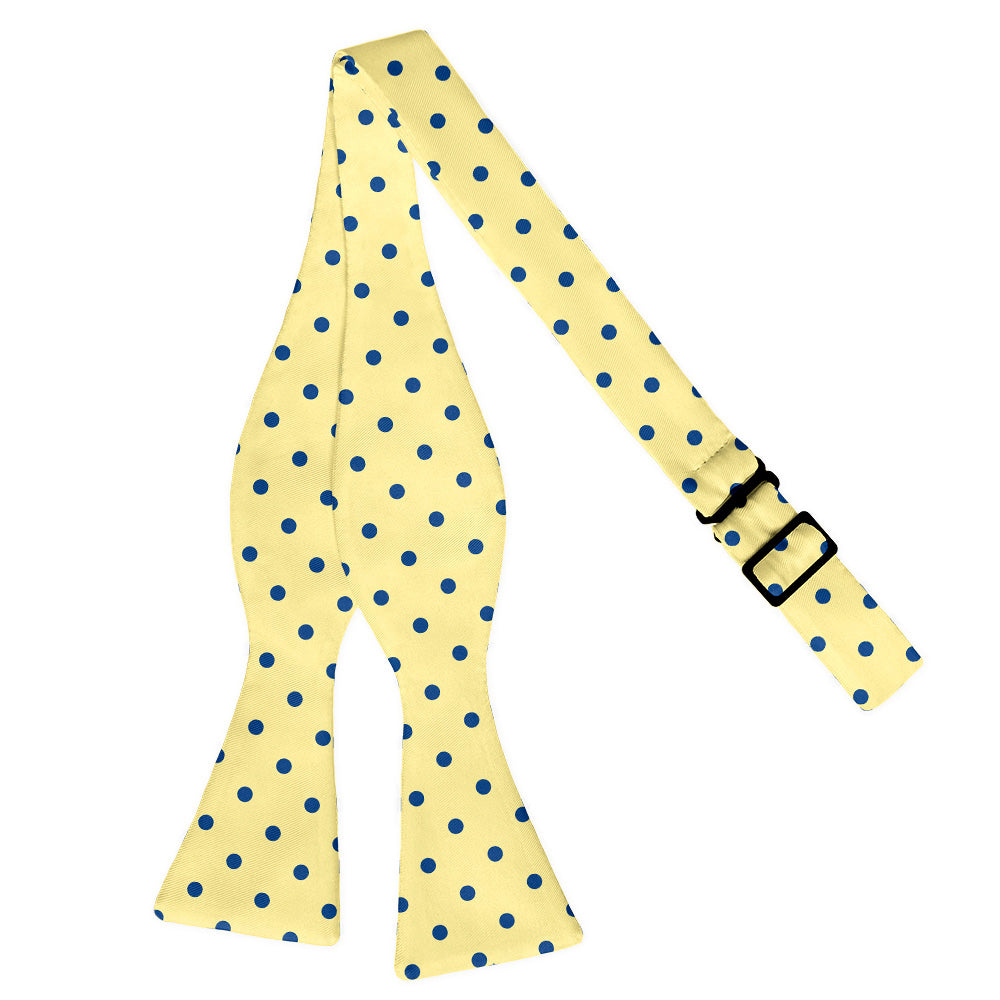 Franklin Dots Bow Tie - Self Tie Flat - Knotty Tie Co.