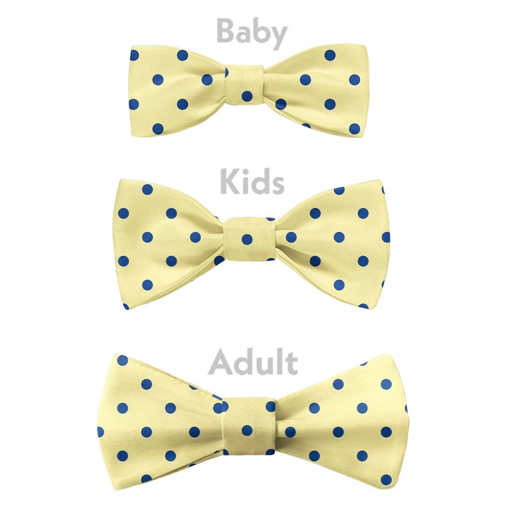 Franklin Dots Bow Tie - Bow Sizes - Knotty Tie Co.