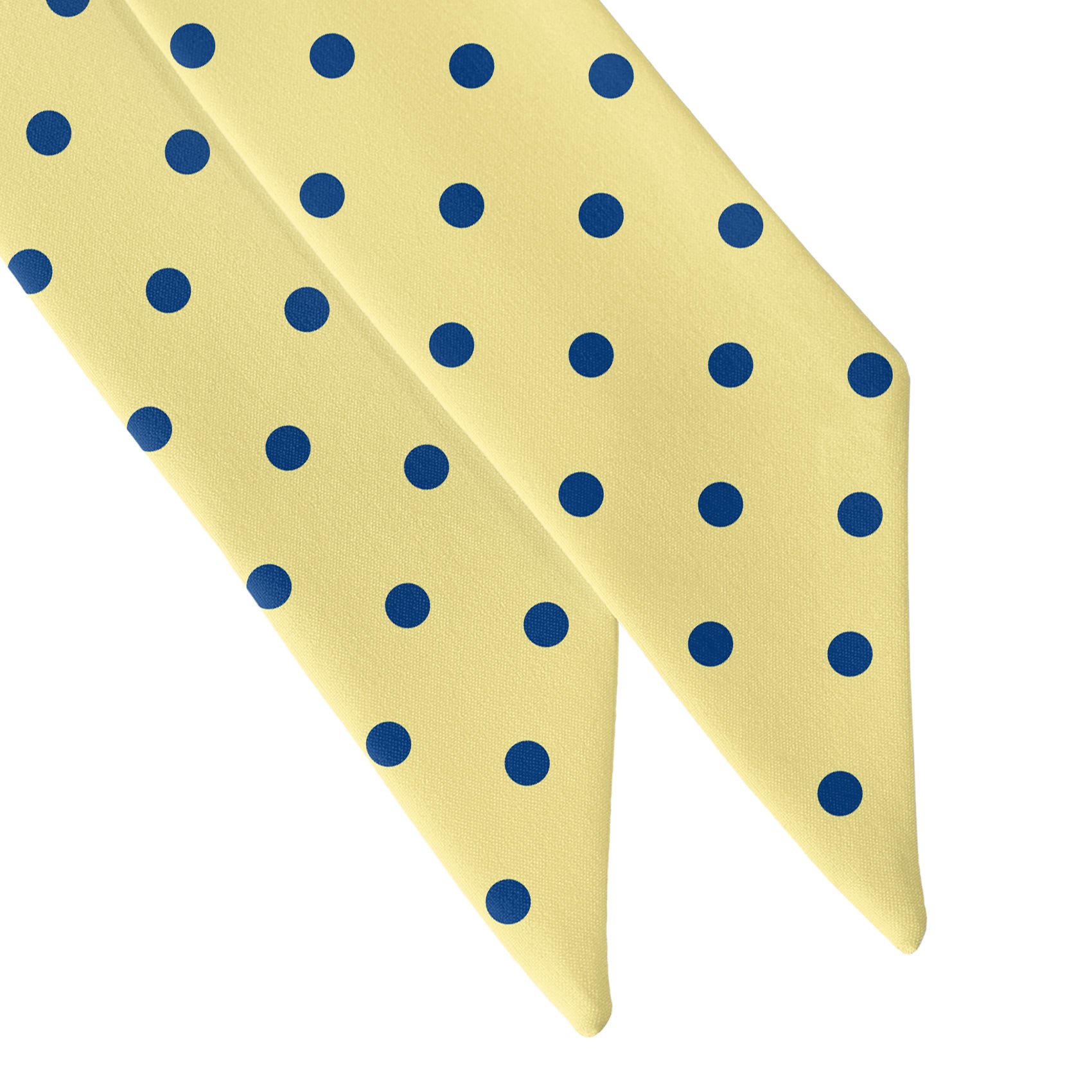 Franklin Dots Hair Scarf - Scarf Tapered Ends - Knotty Tie Co.