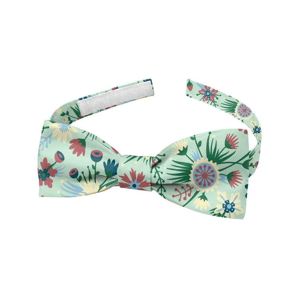 Freesia Floral Bow Tie - Baby Bow Tie - Knotty Tie Co.