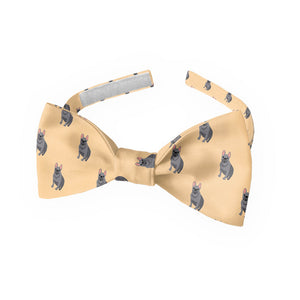 French Bulldog Bow Tie - Kids Pre-Tied 9.5-12.5" -  - Knotty Tie Co.